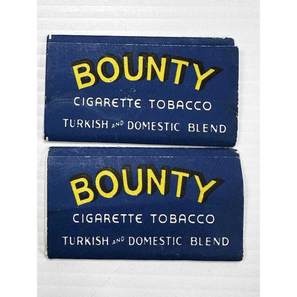 Vintage Rolling Papers Old Tobacciana Bounty Roll Your Own
